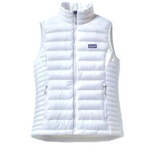 Patagonia Women's Down Sweater Vest  Pearl White Large